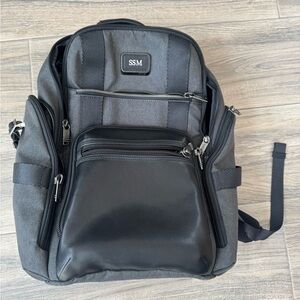 Tumi Black and Gray Men's Backpack